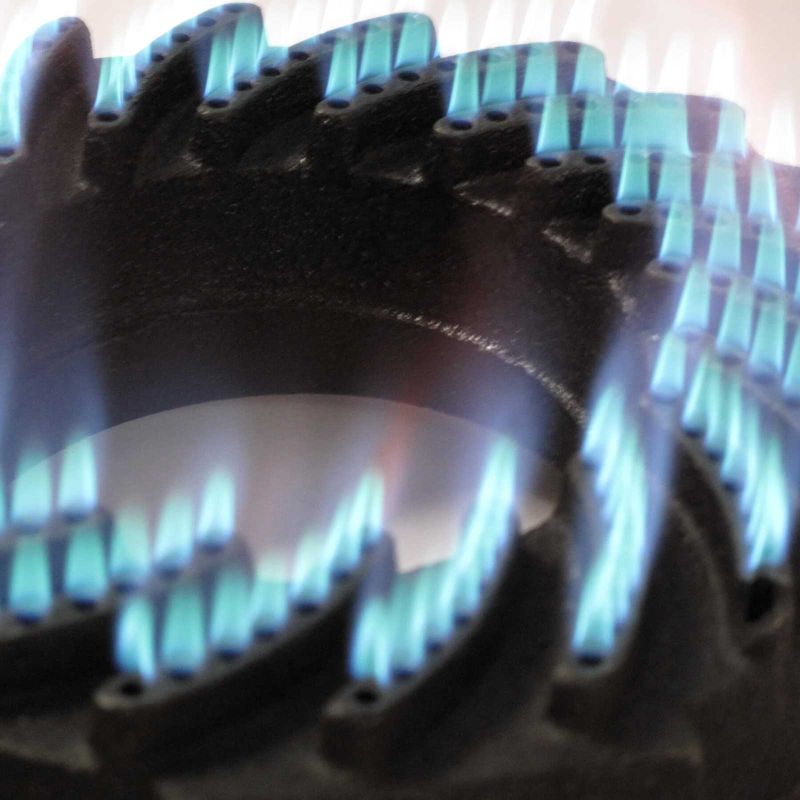 Arzator din fonta pe gaz cu stativ ajustabil 30 x 30 cm ALL GRILL 3030