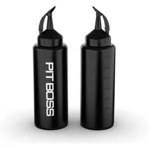 Set 2 sticle de plastic pentru sosuri Pit Boss 40997
