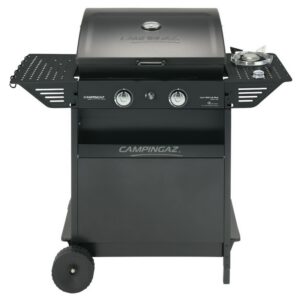 Gratar pe gaz cu sistem de roca vulcanica Campingaz XPERT – 2 arzatoare, 10.3 kW, fonta - 2190531