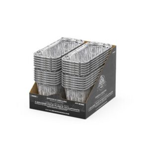 Set 6 tavi de colectare grasime din aluminiu pentru gratar tip plancha cu 5 arzatoare Pit Boss Ultimate Plancha 40970