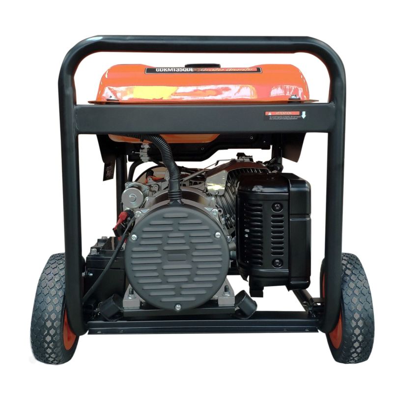 Generator Daewoo 9kW max 10kW electric start cu roti si manere GDKM13500E