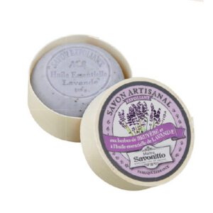 Sapun exfoliant cu ulei esential de lavanda si ulei de migdale dulci, 100 g