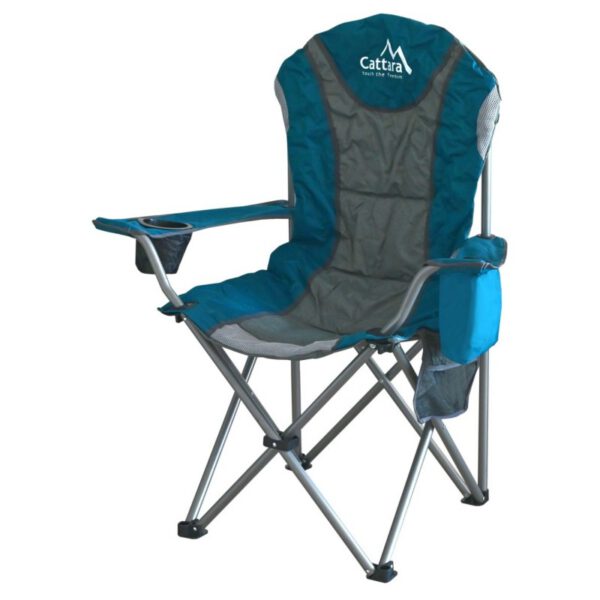 Scaun pliabil camping Cattara Luca albastru - TT13472
