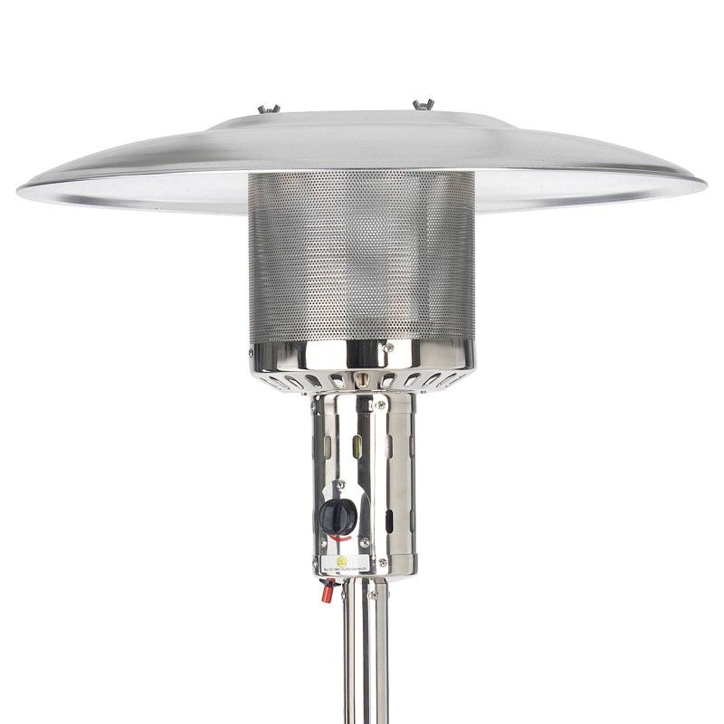 Incalzitor de terasa din inox tip ciuperca Brolly Activa 13860, 13KW