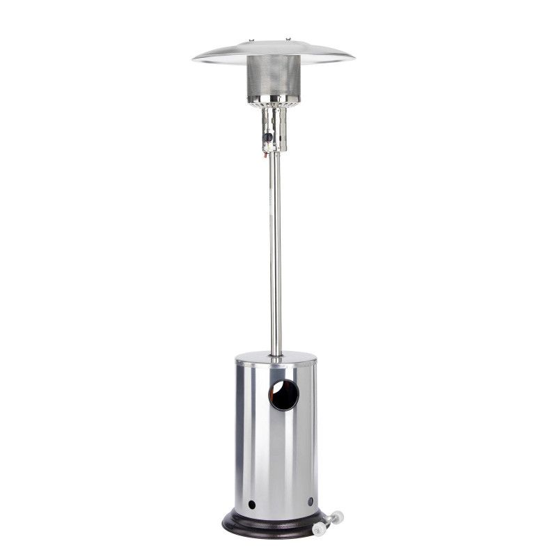 Incalzitor de terasa din inox tip ciuperca Brolly Activa 13860, 13KW