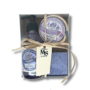 Set cadou de sapunuri cu lavanda