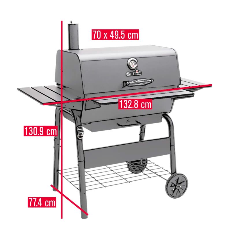 Gratar pe carbuni Char-Broil 140253