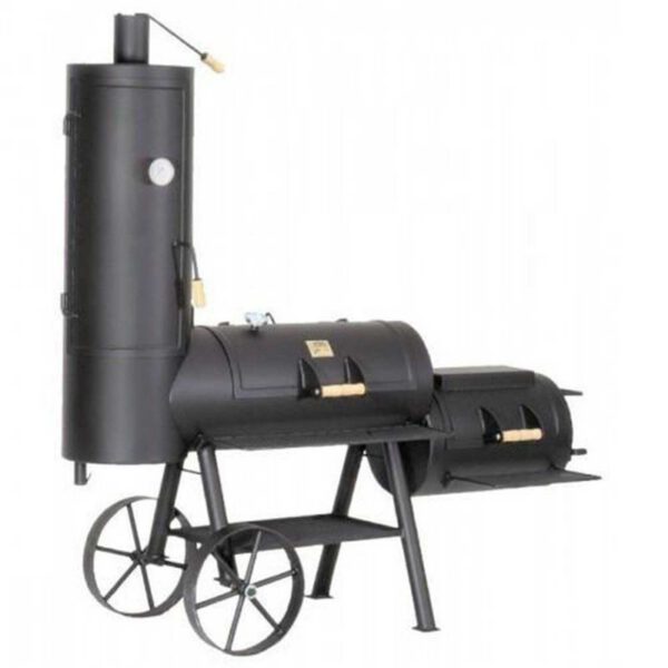 Gratar pe carbuni cu afumatoare JOE's Barbeque Smoker 16 inci Chuckwagon JS-33800