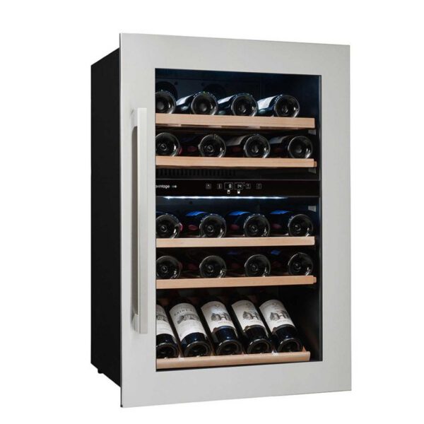 Racitor de vin, 52 sticle, compresor, 2 zone, incorporabil, Avintage AVI47XDZA 59,4 x 55,5 x 88,7 cm