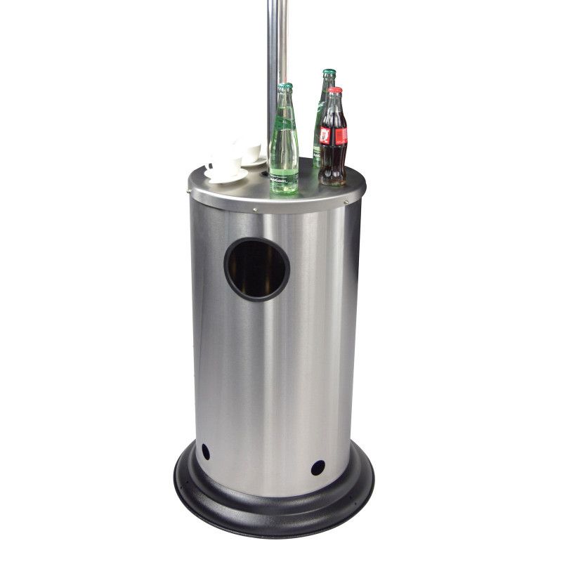 Incalzitor de terasa din inox tip ciuperca Brolly Activa 13860, 13KW