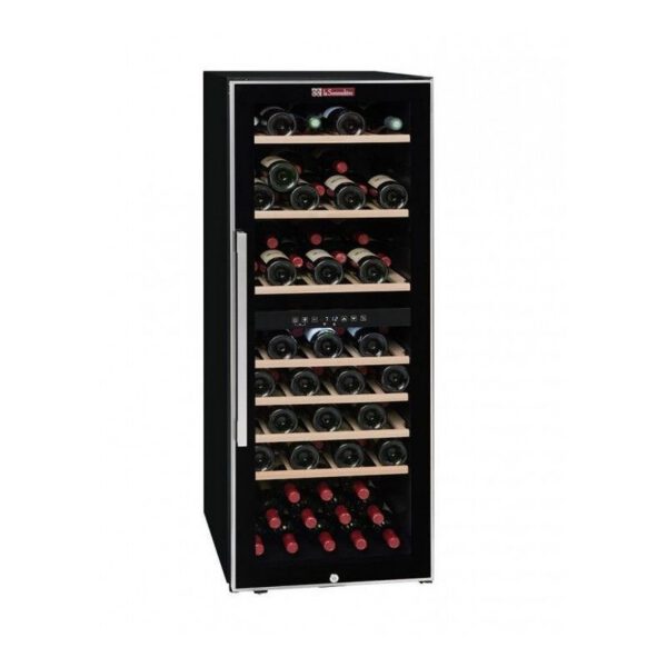 Racitor de vin, 75 sticle, compresor, 2 zone ECS80.2Z