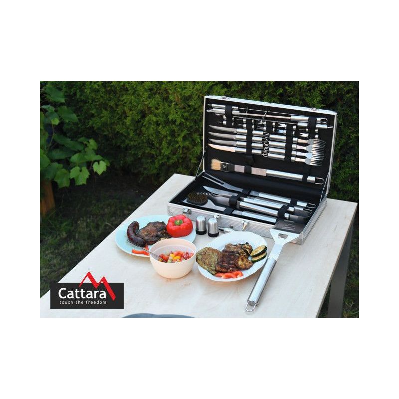 Set 30 ustensile pentru gratar Cattara