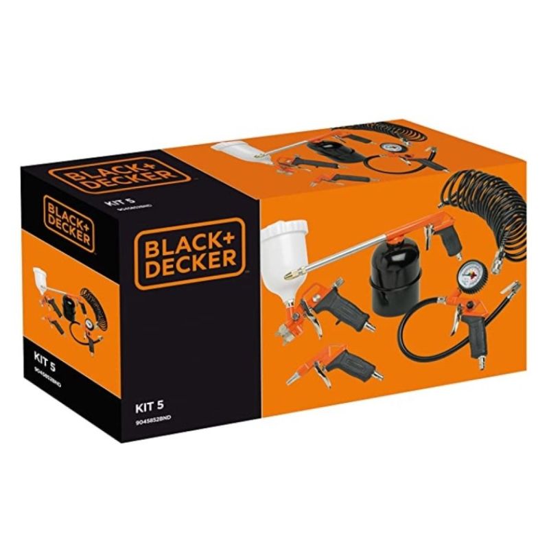 Kit Compresor Black+Decker 9045852BND 5 Accesorii