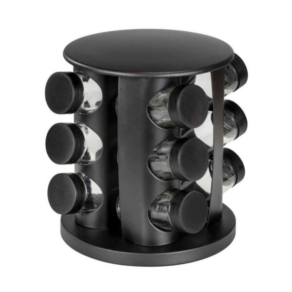 Carusel pentru condimente 12 recipiente Bruna Wenko Black Outdoor Kitchen 55102100
