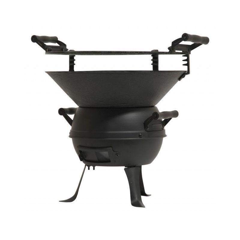 Gratar pe carbuni KETTLE grila din fonta 35 cm Cattara