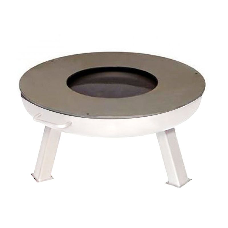 Plita rotunda de otel pentru semineu Buschbeck 60 cm 4033886111276