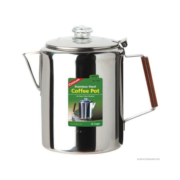 Cafetiera cu filtru de percolare Coghlans - 12 cani