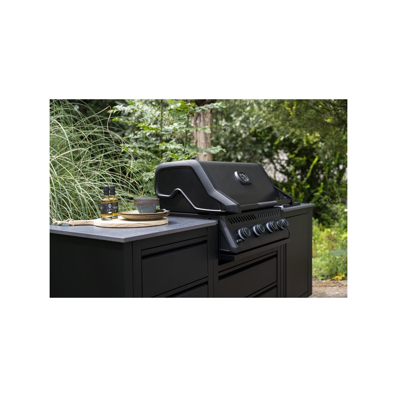 Gratar incorporabil pe gaz BIR 32 Napoleon BIR32RBPMK Phantom, negru mat