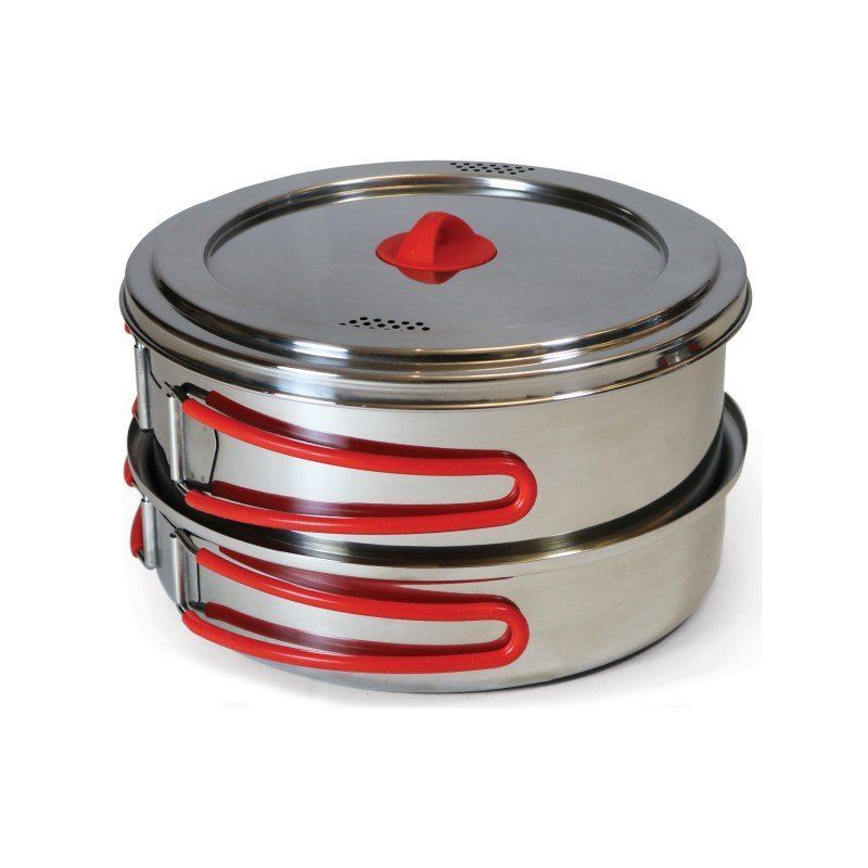 Set de vase din otel pentru gatit Coghlans