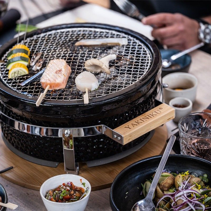 Gratar rotund Shichirin - Teppanyaki & Hibachi YAKINIKU 800700