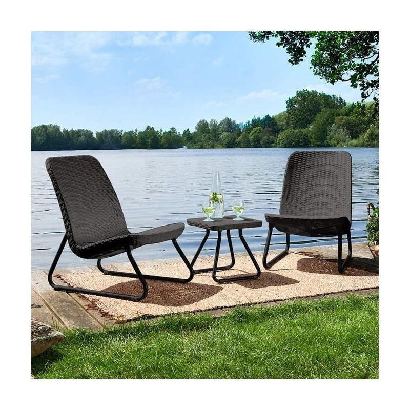 Set mobilier gradina maro Keter Rio Patio