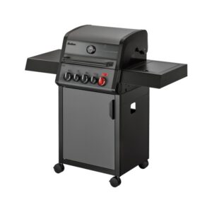 Gratar pe gaz, 3 arzatoare inox, arzator infrarosu, grile fonta, Enders Hyde 3 SIKR Turbo 804033