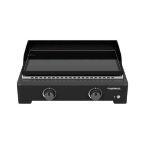 Plancha gaz Campingaz Othello 2 L, 2 arzatoare, 6 kW, otel emailat - 2217201