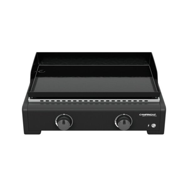 Plancha gaz Campingaz Othello 2 L, 2 arzatoare, 6 kW, otel emailat - 2217201