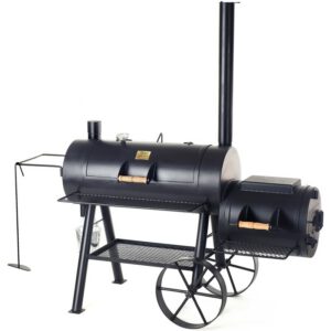 Gratar pe carbuni cu afumatoare JOE's Barbeque Smoker 16 inci Reverse Flow JS-33951