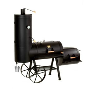 Gratar pe carbuni cu afumatoare JOE's Barbeque Smoker 20 inci Chuckwagon Catering JS-33821