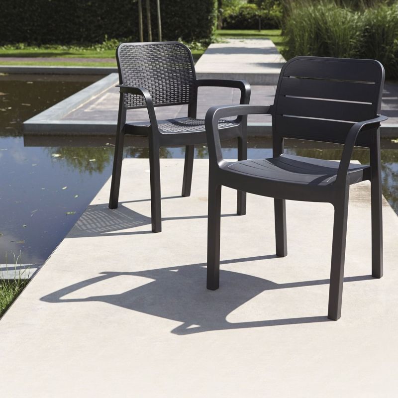 Scaun graphite Keter Samanna