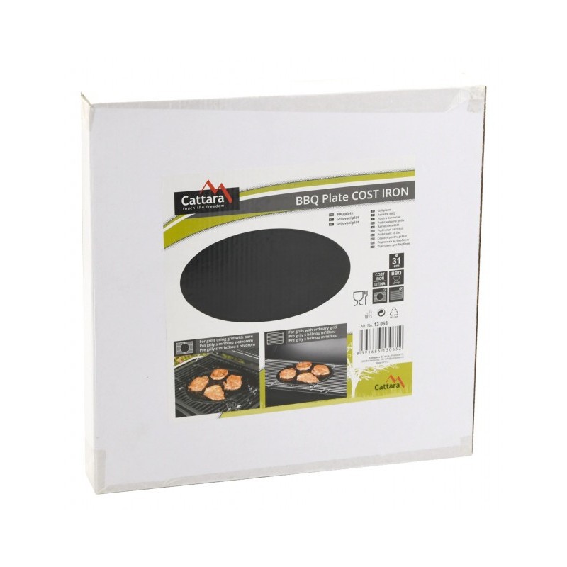 Plita din fonta Cattara, rotunda, 31cm, 7.5mm grosime - TT13065
