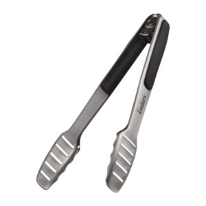 Cleste pentru gratar din otel inoxidabil cu sistem de blocare maner Enders 8782