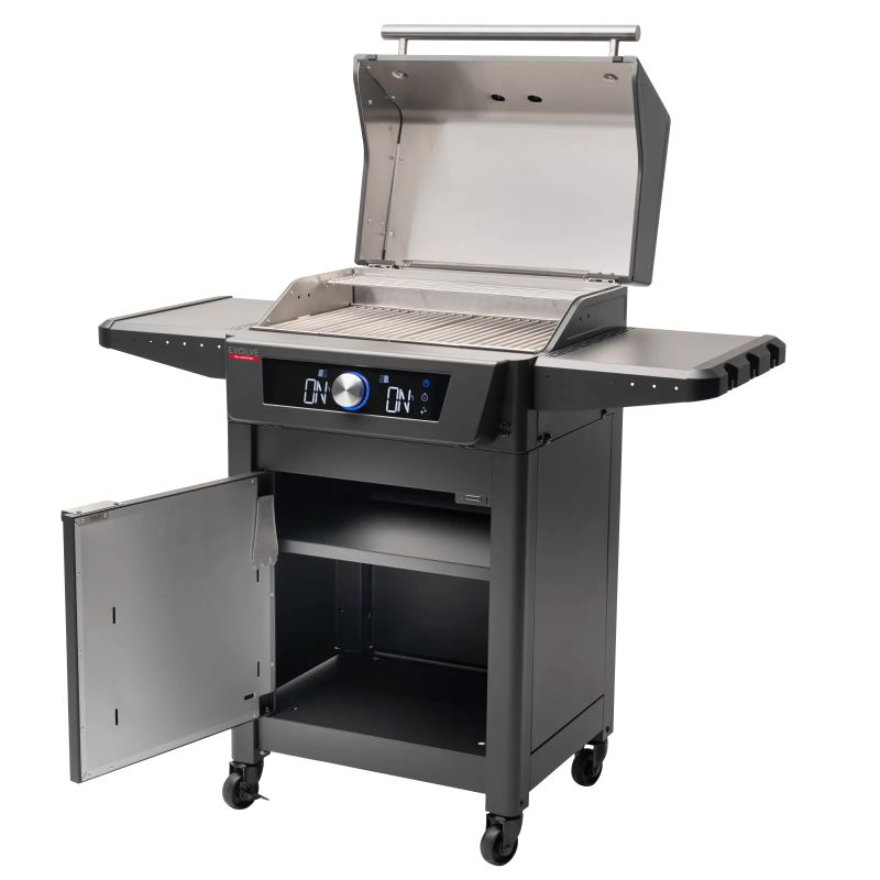 Gratar electric Char-Broil Evolve, display, grile din inox, TRU-Infrared 140993