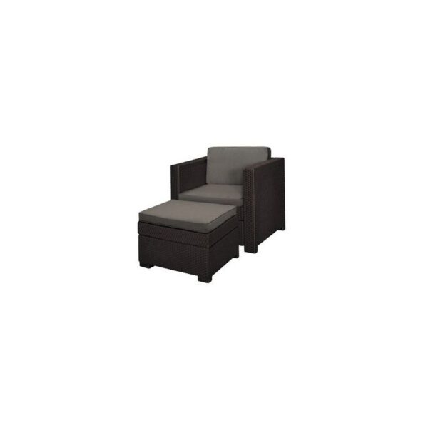 Set mobilier gradina maro Keter Provence Chillout