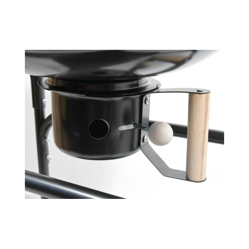 Gratar pe carbuni Cattara Messina, mobil, masute laterale, 46cm - TT13033