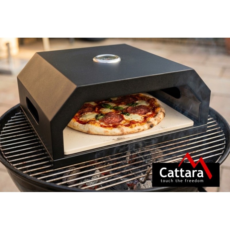 Cuptor pentru pizza cu termometru Cattara Torre - TT14110