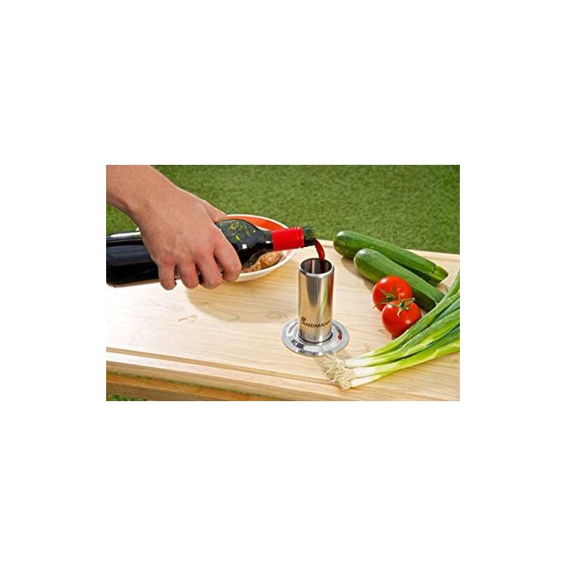 Accesoriu din inox pentru gatit pui intreg Landmann 13442