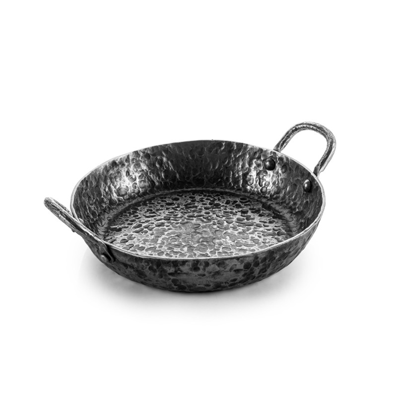 Tigaie cu 2 manere din otel carbon 20 cm Forged ESFRYPAN2H20