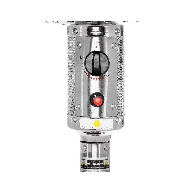 Incalzitor de terasa din inox tip ciuperca Brolly Activa 13860, 13KW