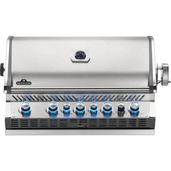 Gratar incorporabil pe gaz natural din inox cu 7 arzatoare, Napoleon Prestige PRO 665 RB BIPRO665RBNSS-3