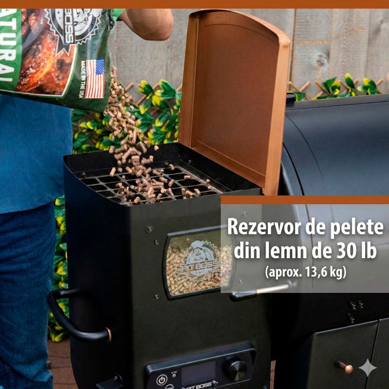 Gratar si afumatoare pe peleti Pit Boss Onyx Austin XL 1000 11197