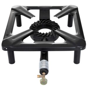 Arzator din fonta pe gaz cu stativ ajustabil 30 x 30 cm ALL GRILL 3030