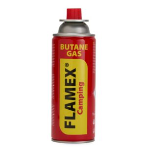 Butelie cu gaz, tip spray, cu valva, 227 grame, pentru aragaz camping, Flamex 10798