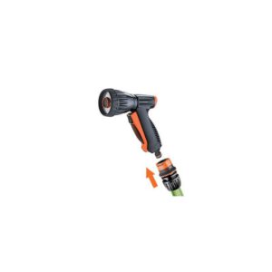 Pistol de dus cu aerator prindere din cauciuc anatomic si debit convenabil Balcony Claber - 95650000