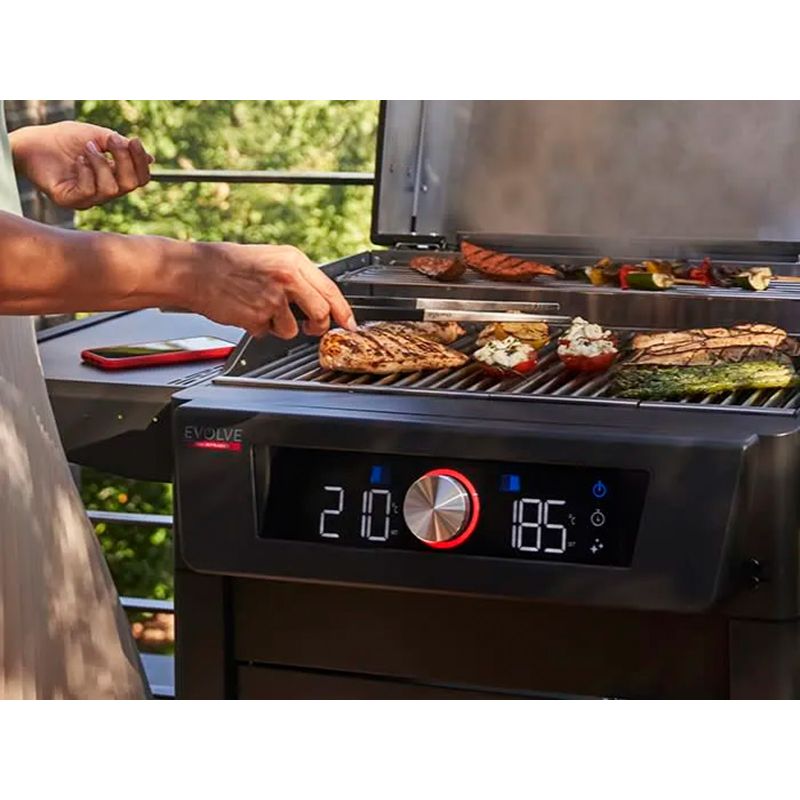 Gratar electric Char-Broil Evolve, display, grile din inox, TRU-Infrared 140993