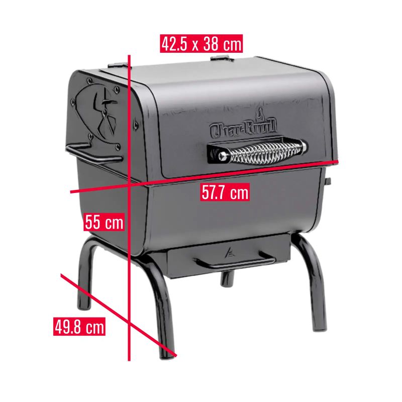 Gratar pe carbuni portabil Char-Broil 2GO 140251