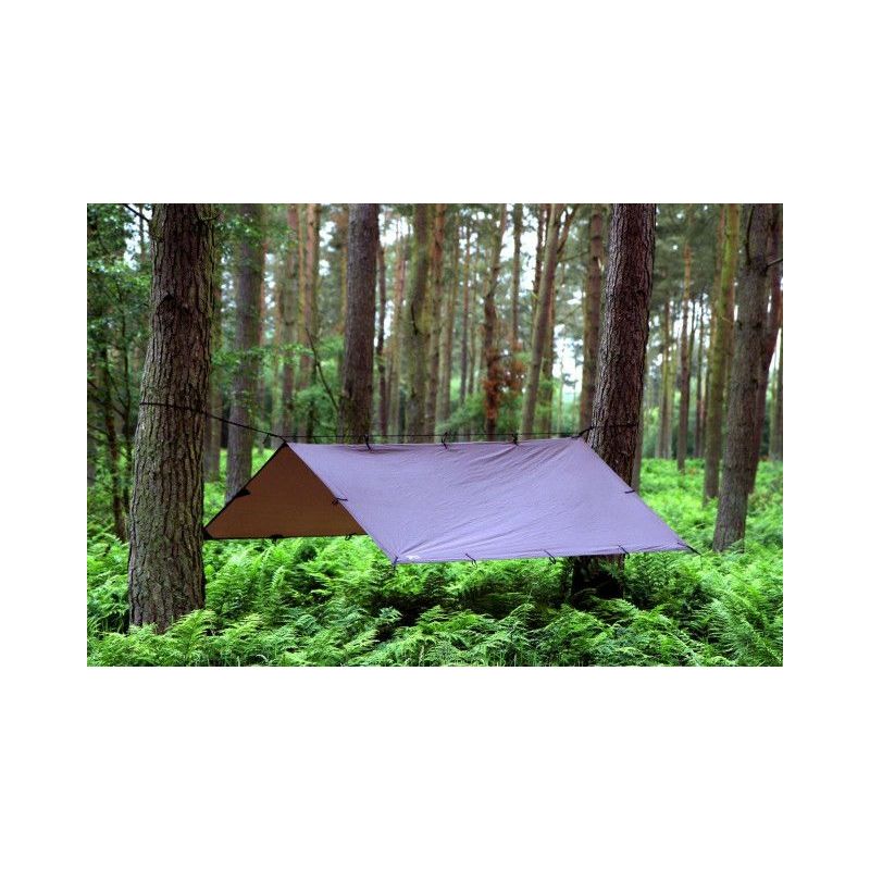 Tenda DD 3×3 Prelata Coyote Brown DDHammocks - 0610370597156