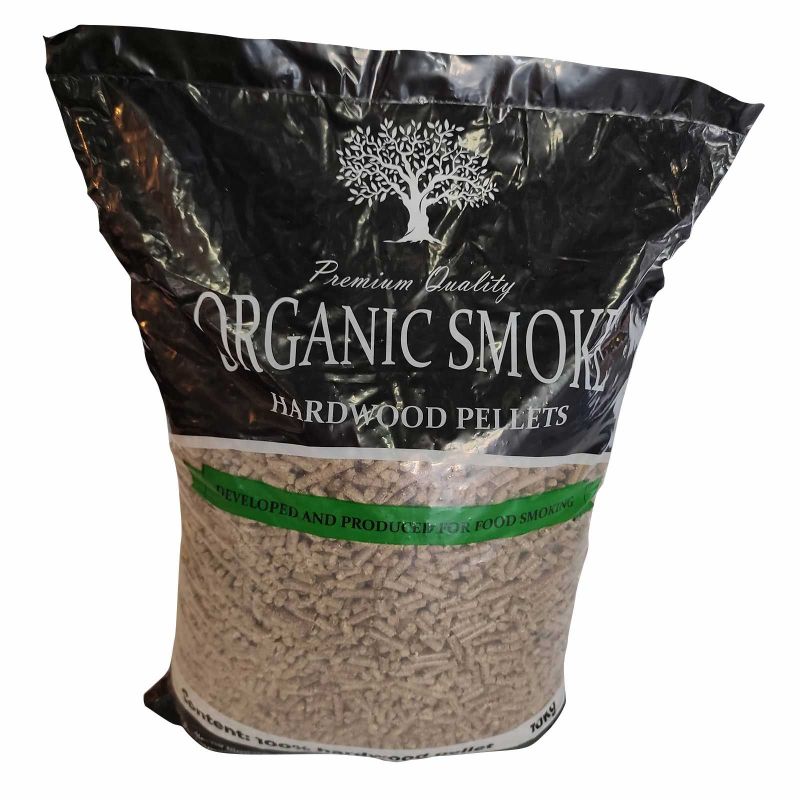 Peleti pentru grill Organic Smoke 0266-4, lemn de stejar, 10 Kg