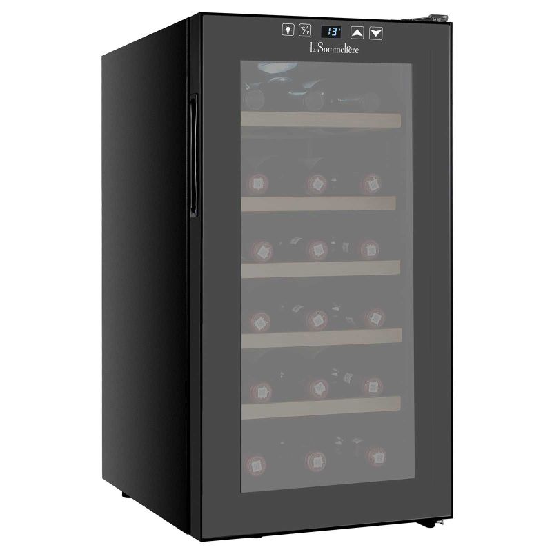 Racitor de vin, termoelectric, 18 sticle, LaSommeliere LS18CB 34,5 x 48,5 x 67 cm